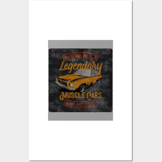 Aussie Muscle Car Wall Art by Hobbsy74